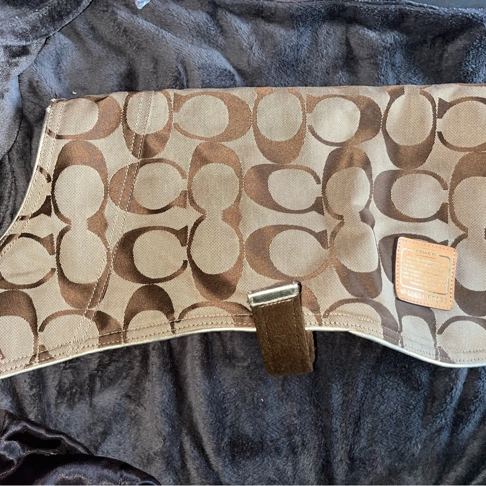 Authentic Coach Dog Coat
